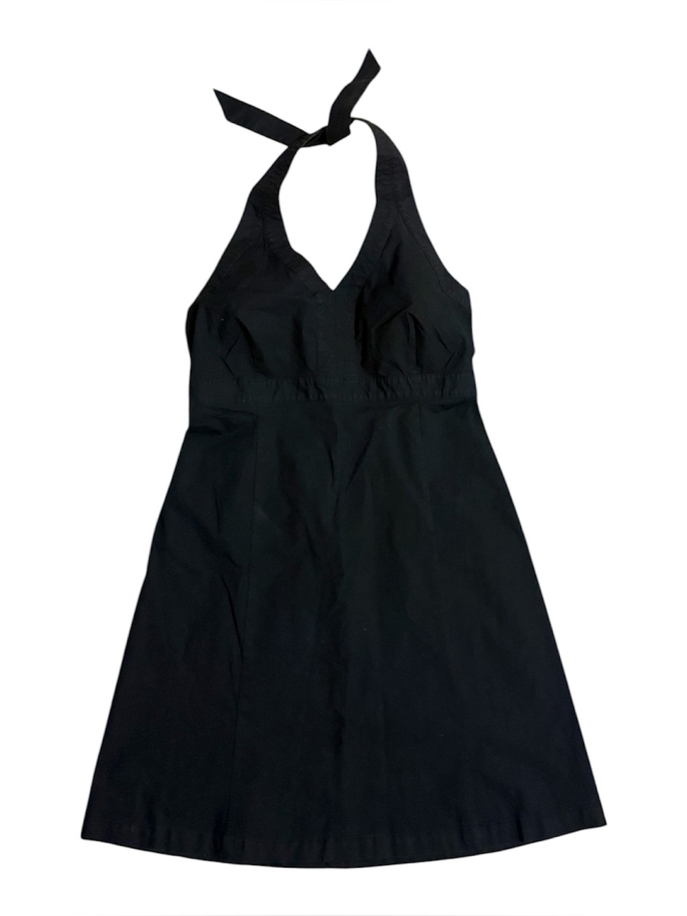 GAP Black Stretch Halter Dress